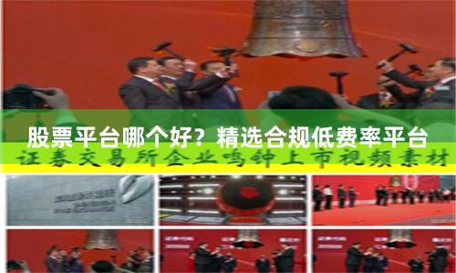 股票平台哪个好？精选合规低费率平台